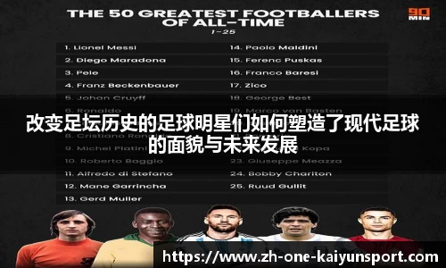 改变足坛历史的足球明星们如何塑造了现代足球的面貌与未来发展